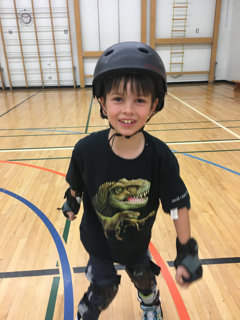 Inline Skating! - Ms Frise and the awesome kids of Room 14